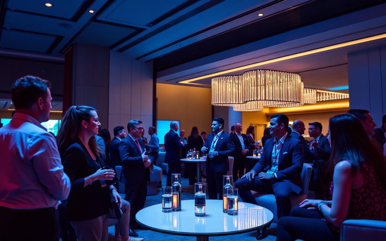 Networking lounge